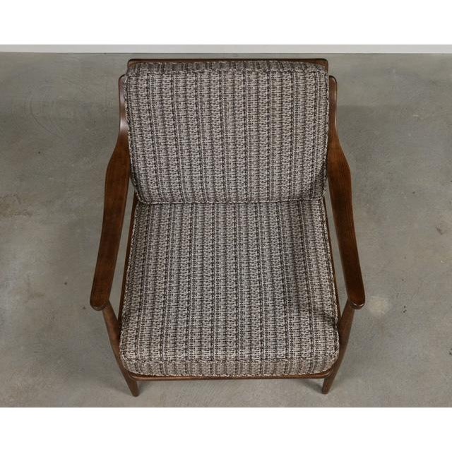 Wood 1950s Danish Modern Lounge Chair For Sale - Image 7 of 10