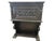Antique Renaissance Revival Carved Wood Cabinet With Figural Relief & Lion Supports For Sale - Image 4 of 18