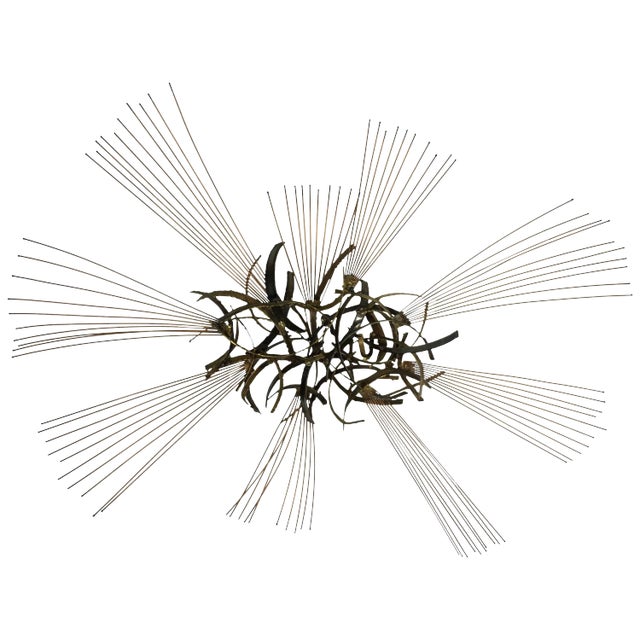 Large Mixed Metal Sculpture Signed and Dated Silas Seandel For Sale