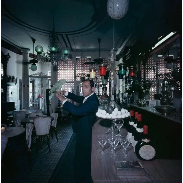 Nicholsons 1959 by Slim Aarons Slim Aarons Limited Estate Edition Cafe Nicholson in New York, 1959. unframed c type print...