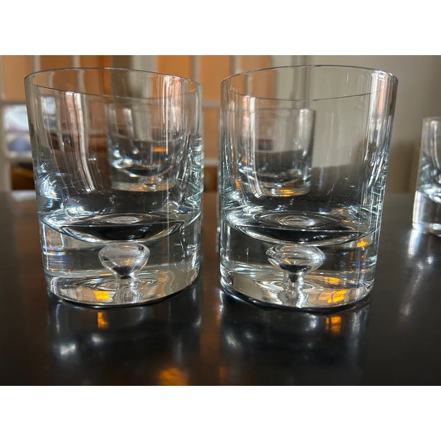 Vintage Scandinavian Crystal Glasses by Tapio Wirkkala, 1970s, Set of 8 For Sale - Image 6 of 12
