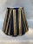Pleated Striped Silk Lampshade For Sale - Image 4 of 4