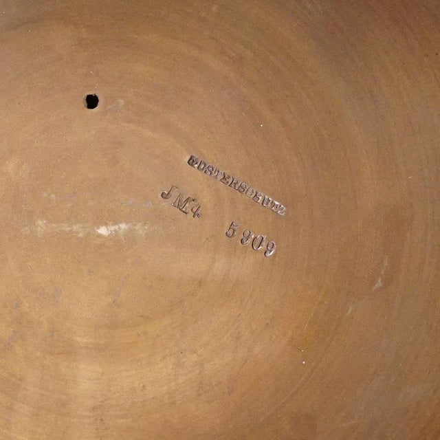 Terracotta Wall Plate by Johann Mar, 1890s For Sale - Image 11 of 12