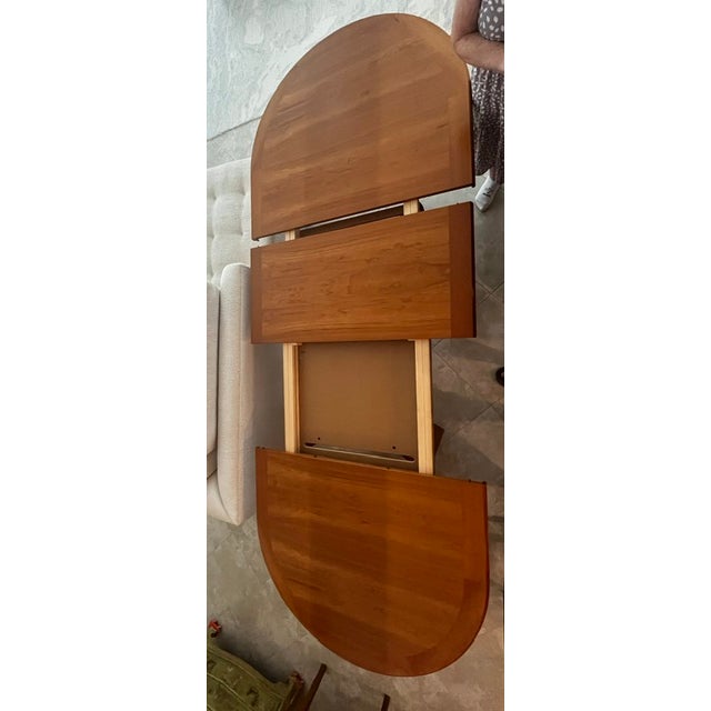 1990s Skovby Danish Modern Teak Dining Table and Chairs, 5 Pieces For Sale - Image 10 of 18