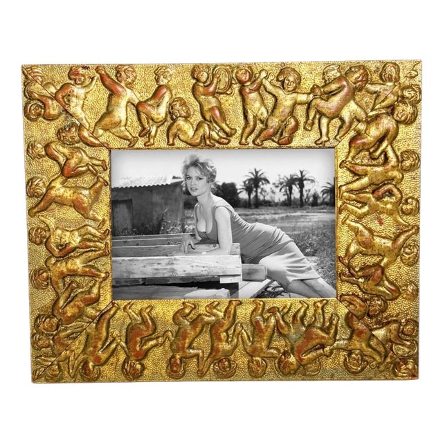 Metal Photo Frame, France, 1980s For Sale
