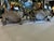 Traditional Pair of Silver Plate Lotus Stylized 3 Arm Candleabras For Sale - Image 3 of 7