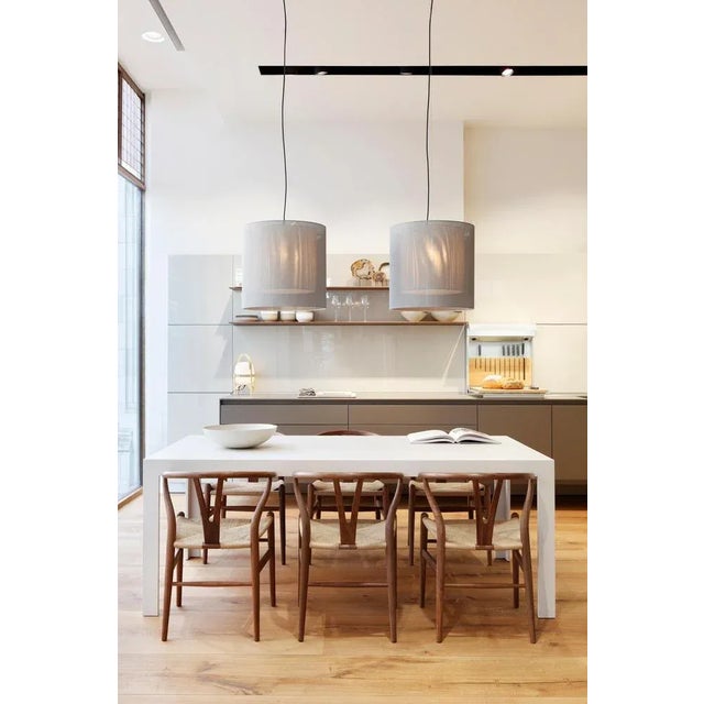 Gold Red Moaré LM Pendant Lamp by Antoni Arola For Sale - Image 8 of 10