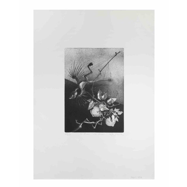 One Lemon Two Lemons is an artwork realized by the Contemporary Italian artist Leo Guida (1992 - 2017) in the 1970s. Black...