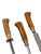 Early 20th Century Art Deco Carving Set Bakelite Handles by E Parker & Sons, England - 3 pcs For Sale In Los Angeles - Image 6 of 7