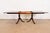 1940s Baker Furniture Style Georgian Mahogany Double Pedestal Extension Dining Table, Newly Refinished For Sale - Image 5 of 12