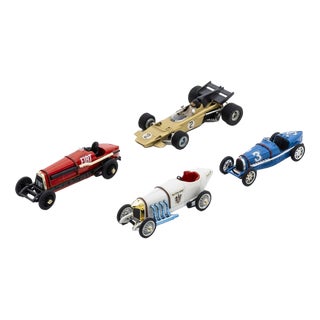 Vintage European Miniature Cars, Set of 4 For Sale