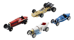 Vintage European Miniature Cars, Set of 4