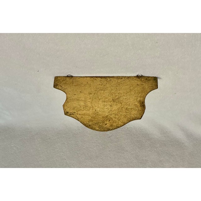 Italian Gold Gilt Carved Wood Wall Shelf by Franco Tacchi, Early 20th Century For Sale In Greenville, SC - Image 6 of 11