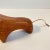 Brown Mid Century Danish Modem Teak Wood Bull Bottle Opener Leather Tail For Sale - Image 8 of 9