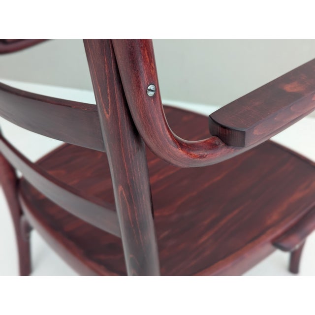 Wood A 403/F Armchair by Josef Frank for Thonet, 1930s For Sale - Image 7 of 17