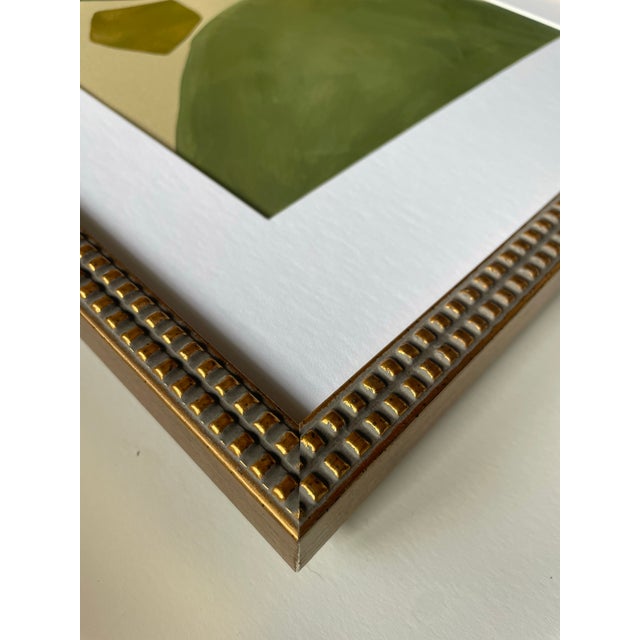 Contemporary 2025 " Il Diritto" Contemporary Minimalist Painting on Paper by Artist r.k. Red For Sale - Image 3 of 3