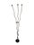 Brutalist Vintage Handmade Brutalist Wrought Iron Floor Candleholder For Sale - Image 3 of 12