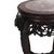 Antique Chinese Floral Carved Rosewood Rouge Marble Top Stand C1910 For Sale - Image 9 of 9
