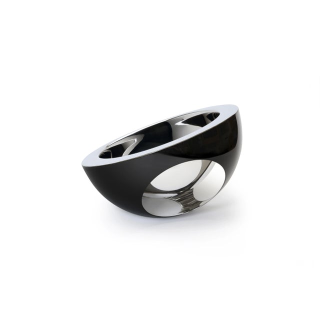 Black 22° 36° 48° Roiro Bowl by ROKOS, 2014 For Sale - Image 8 of 8