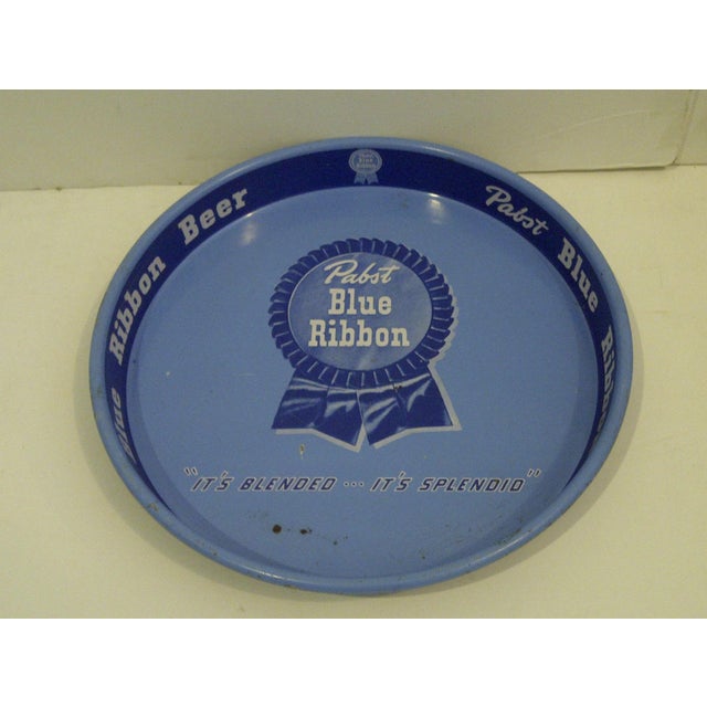 Vintage "Pabst Blue Ribbon Beer" Serving Tray Chairish