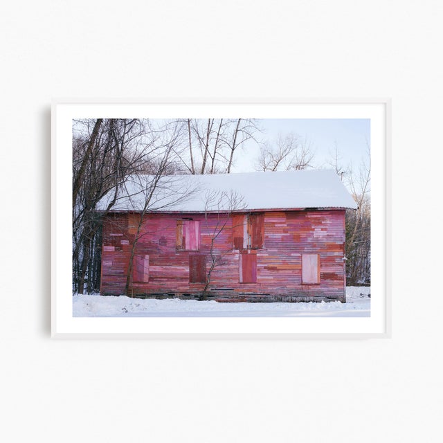 Not Yet Made - Made To Order 'Artful Barn' Photograph, Rural Massachusetts New England Art Print, Large 54 X 36" Fine Art Photography Print For Sale - Image 5 of 11