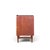 Sibast Furniture Arne Vodder for Sibast Mid Century Danish Teak Bar Record Cabinet Nightstand With Tambour Door For Sale - Image 4 of 9