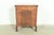 Davis Cabinet Co. American Colonial Chippendale Carved Solid Cherry Wood Nightstand, Circa 1960s For Sale - Image 11 of 13
