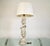 Anthropologie 1960s Poured Concrete Greek Figural Table Lamp For Sale - Image 4 of 12