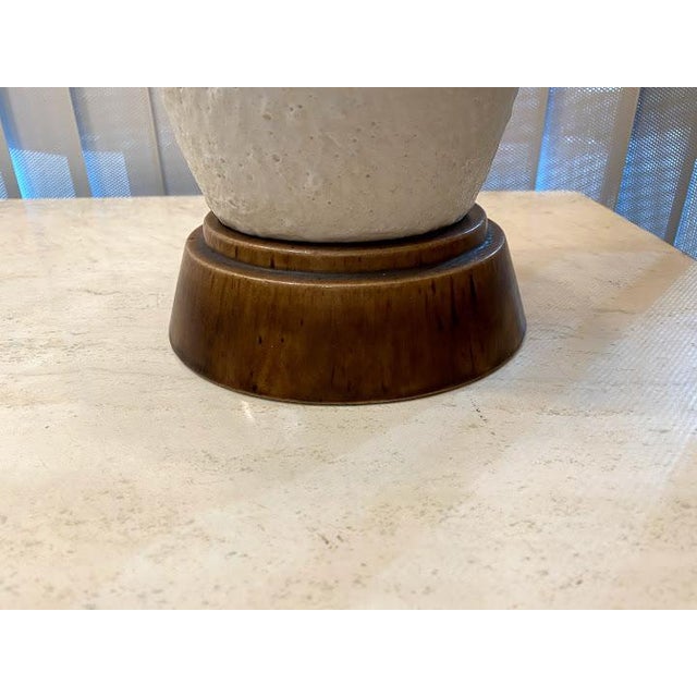 Danish Mid-Century Lamps with Original Shades - a Pair For Sale - Image 10 of 13