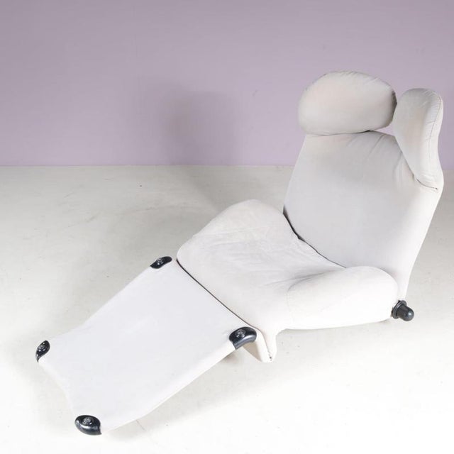 Wink Chair by Toshiyuki Kita for Cassina, Italy, 1980s For Sale - Image 3 of 16