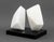 Modernist Abstract White Marble Sculpture, 1986 For Sale - Image 4 of 9