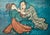 Japanese Late 19th Century Japanese Shunga (Erotic) Woodblock Print Featuring Dominant Female For Sale - Image 3 of 6
