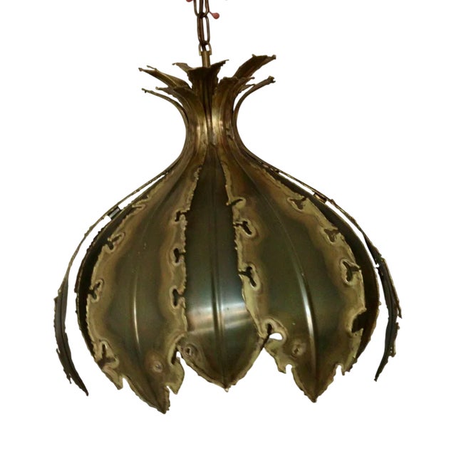 Danish Butalist Pendant by Svend Aage Holm Sørensen, 1960s For Sale