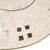 1980s 1980's Postmodern Casa Bique Tessellated Fossil Stone & Brass Inlay Side Table, Attributed to Robert Marcius For Sale - Image 5 of 11