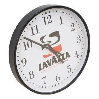 Vintage Wall Clock from Lavazza For Sale
