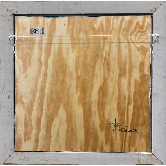 Aryana Gyselinck, Gate 41, Acrylic and Gold on Engraved Wood, 2025 For Sale - Image 9 of 10