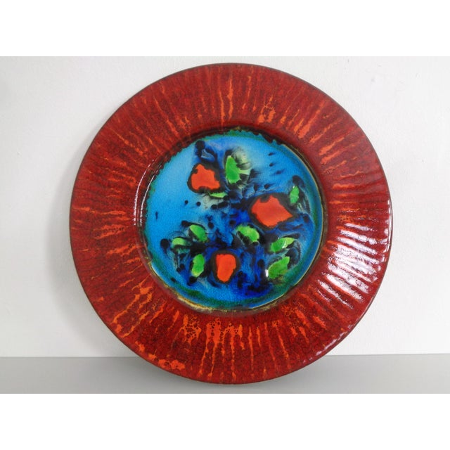 1960s Large Glazed Ceramic Bowl, Germany, 1960s For Sale - Image 5 of 10
