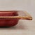 Georges Pelletier French Gilt + Crimson Ceramic Tray by Georges Pelletier, 1970s For Sale - Image 4 of 6