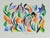 Françoise Galle, Abstract Dance, 1940, Pastel on Paper For Sale - Image 6 of 6