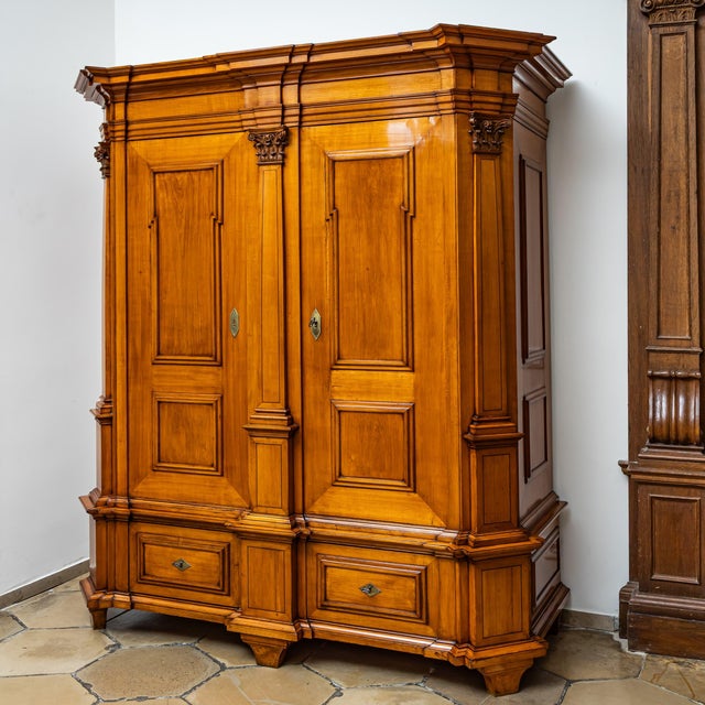 Louis XVI-Style Hall Cabinet, 1800s For Sale - Image 3 of 12