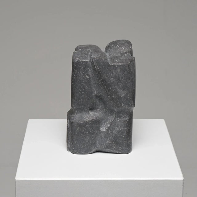Jan Keustermans, Abstract Sculpture, Belgian Blue Stone For Sale - Image 16 of 18