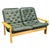 Mid-Century Modern Green Leather Two-Seat Sofa, Czechoslovakia, 1970s For Sale - Image 15 of 15