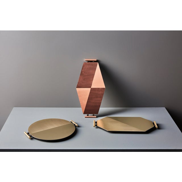 Satin Trays by Mingardo, Set of 3 For Sale - Image 6 of 9