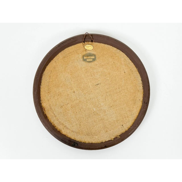 Glass Erik Reiff Ceramic Mirror for Knabstrup Denmark For Sale - Image 7 of 12