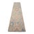 Traditional 21st Century Turkish Oushak 3X12 Beige, Slate Blue, Ivory & Orange Handmade Runner Rug #1144198 For Sale - Image 3 of 12