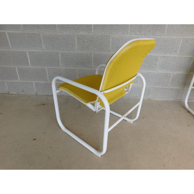 Samsonite Vintage MidCentury Modern 5 Piece Patio Set Chairish