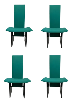 Italian Chairs by Kazuhide Takahama for Gavina, 1980, Set of 4