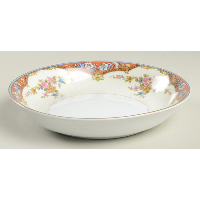Noritake Floral Design Bowls Set of 8 Chairish