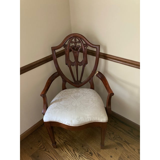 1990s Vintage Bernhardt Dining Room Chairs Set of 8 Chairish