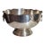 Vontage Silver Punch Bowl / Wine Cooler With Gadroon Border For Sale